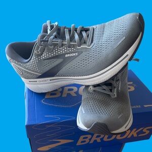 Brooks Gray Athletic Shoes